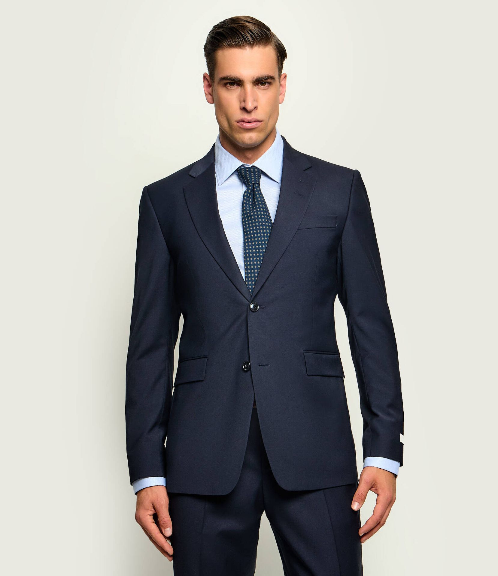 TIGER OF SWEDEN Marynarka Justins Slim Fit z dodatkiem wełny