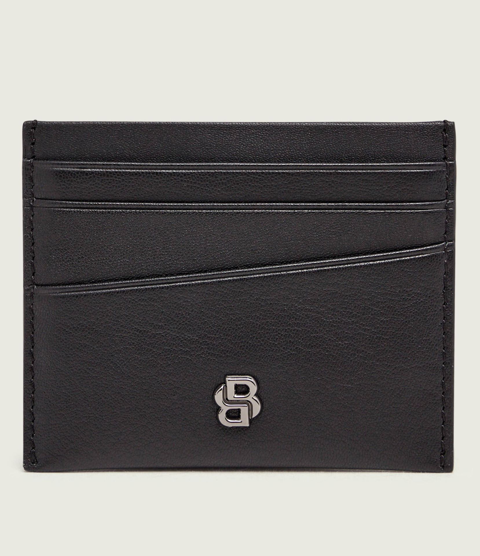 BOSS BLACK Skórzane etui na karty B_Icon_L_S