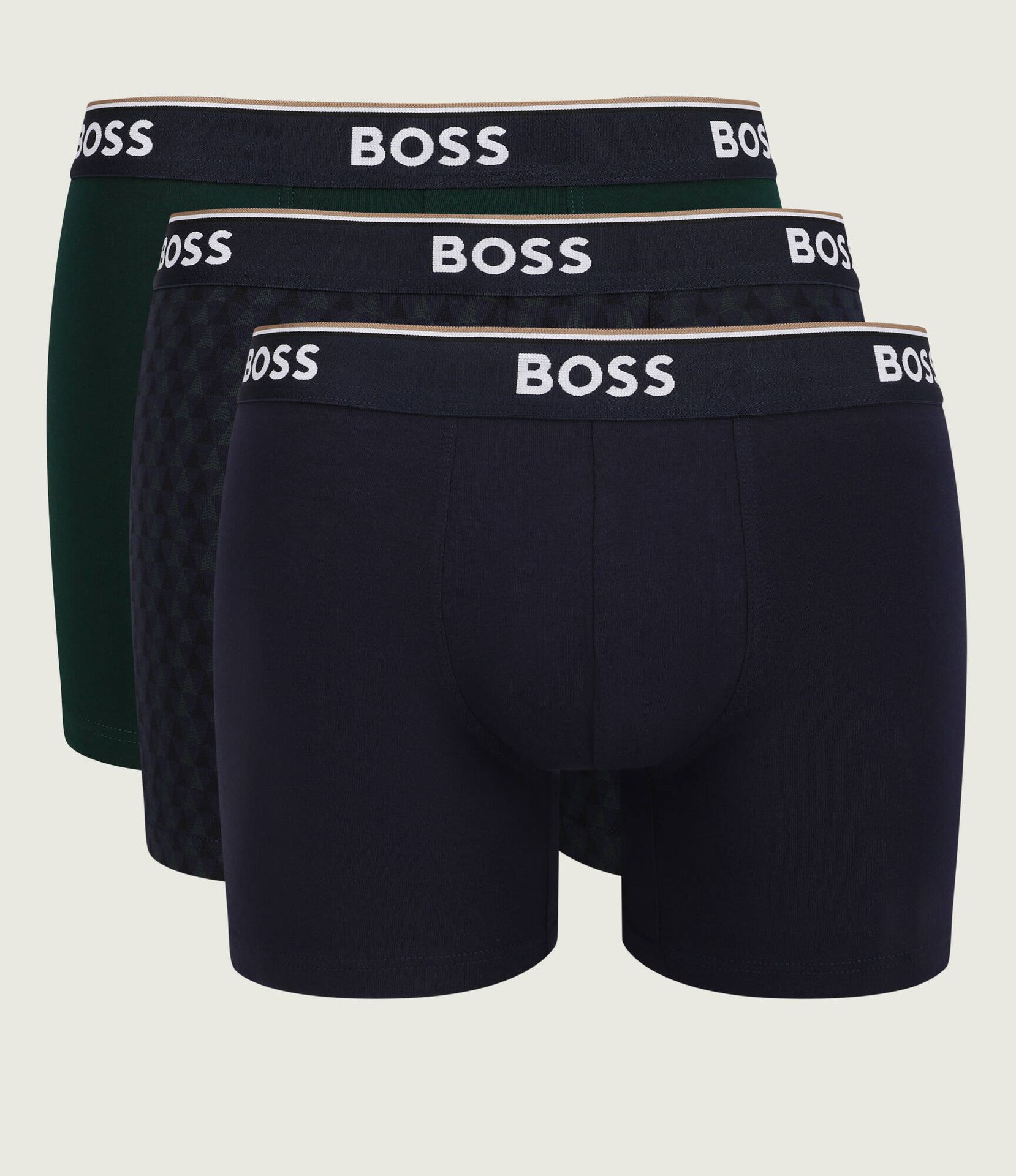 BOSS BLACK Bokserki 3-pack Power Des