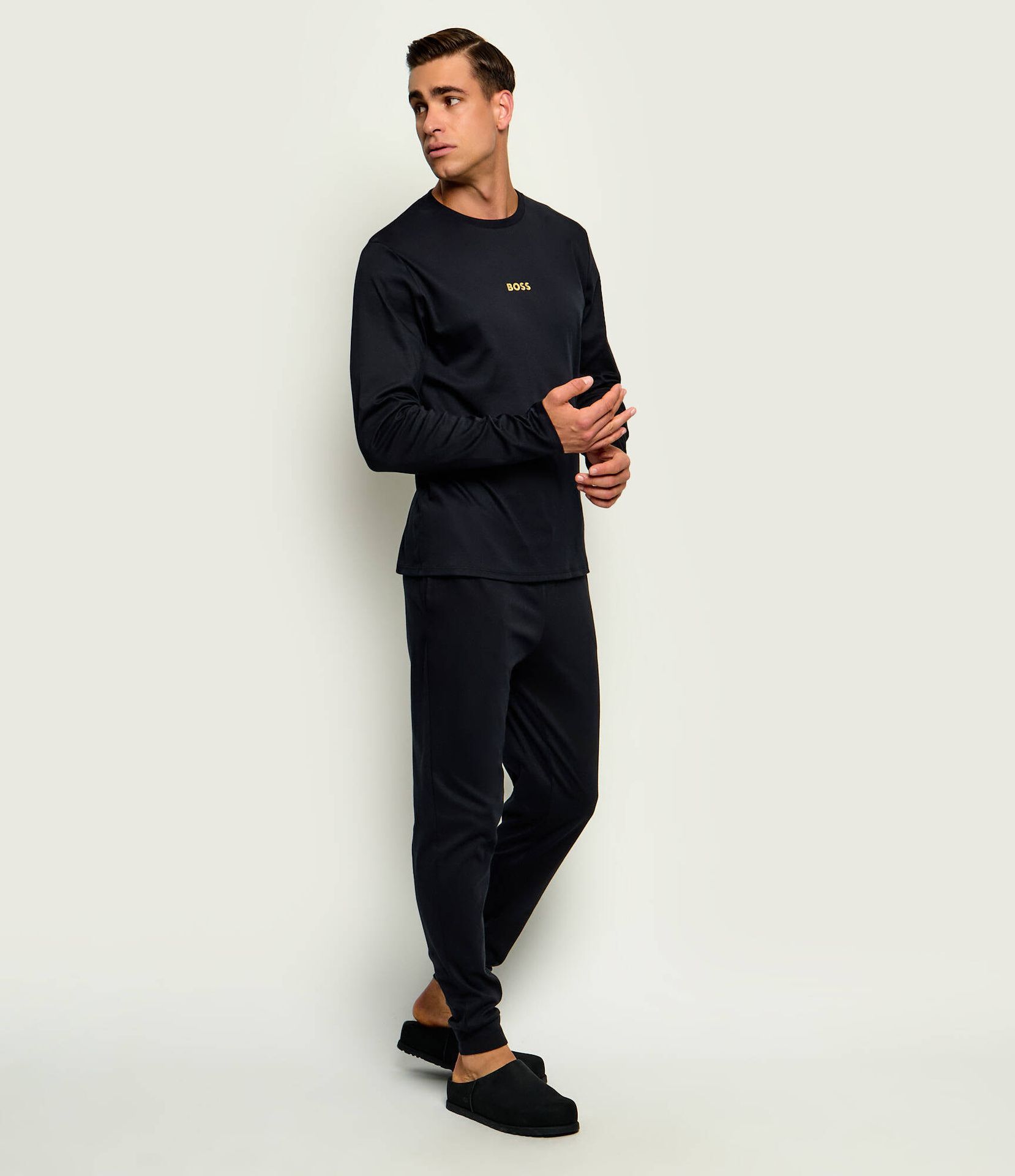 BOSS BLACK Piżama Xmas Long Set Regular Fit