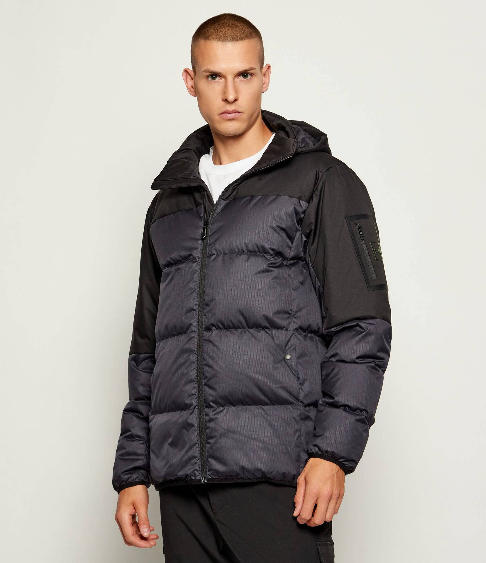 BOSS GREEN Puchowa kurtka OW_Block-X JT HD Regular Fit