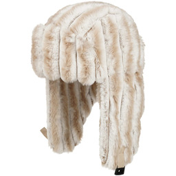 Czapka Pilotka Tulia Fake Fur by Seeberger, beżowy, One Size