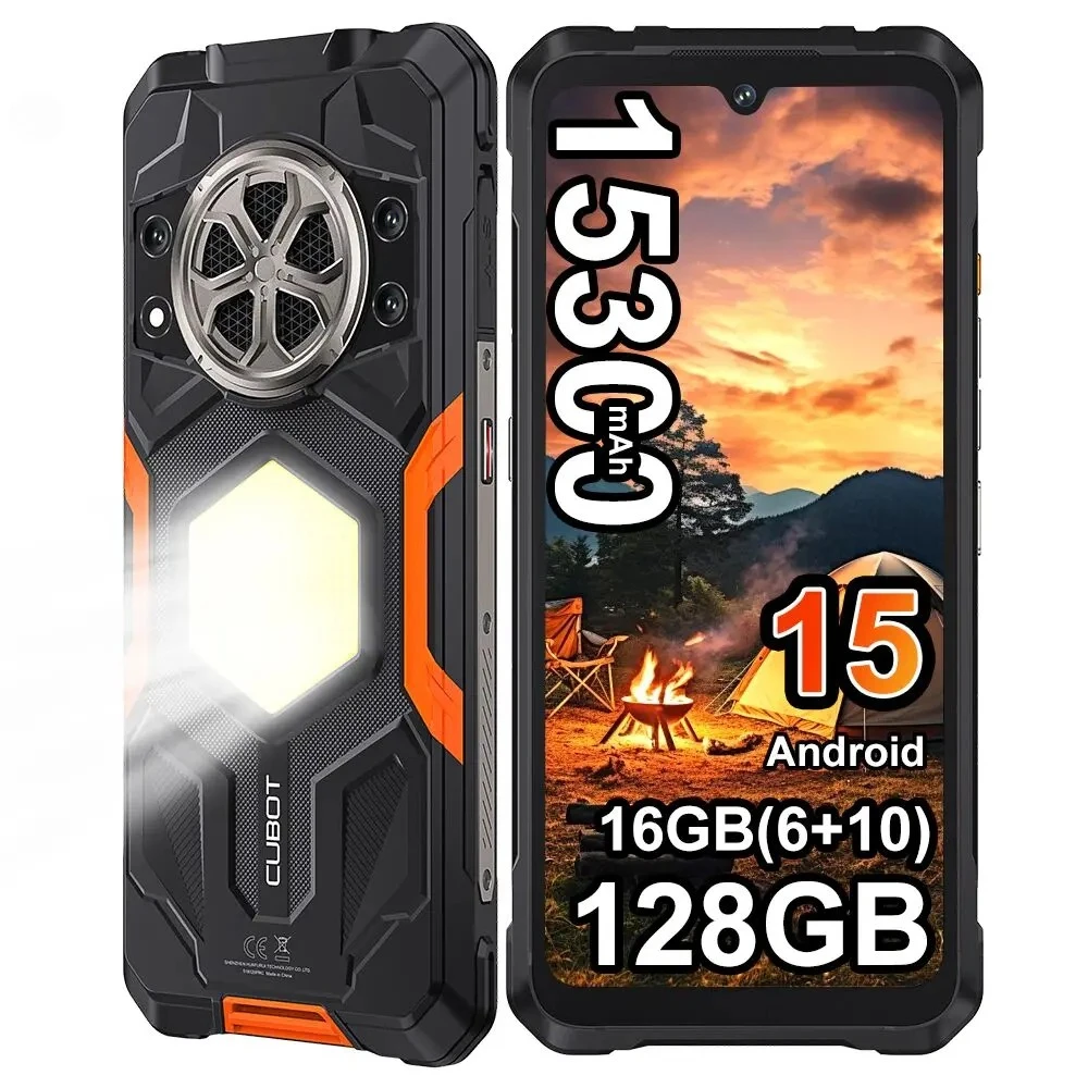 [Wysyłka z Polski] Wytrzymały smartfon CUBOT KingKong Power 5 Android 15 15300mAh 6.88