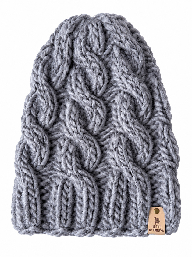 Czapa Bredka z wełny merino premium