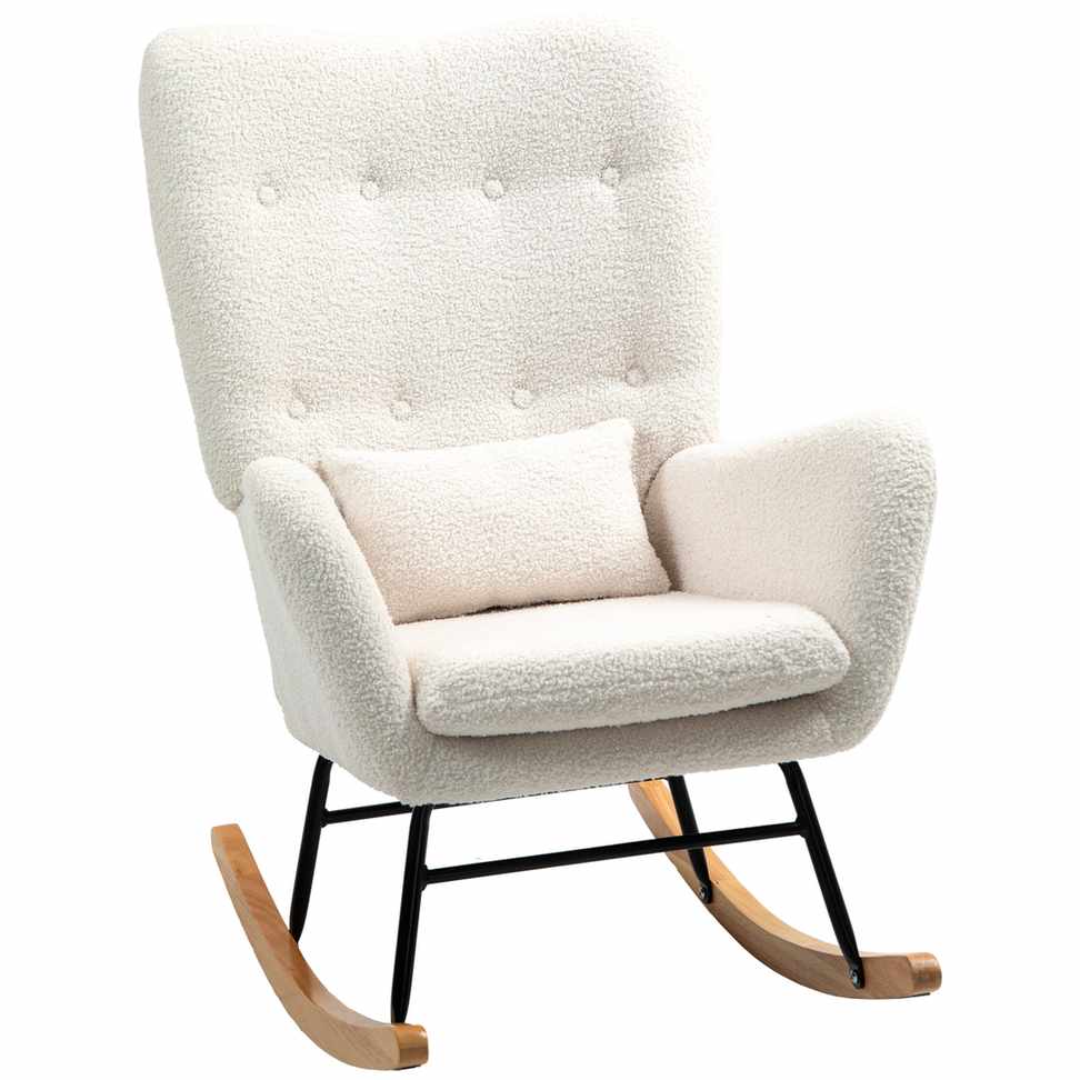 Fotel bujany Homcom 69x92x100cm, różne kolory