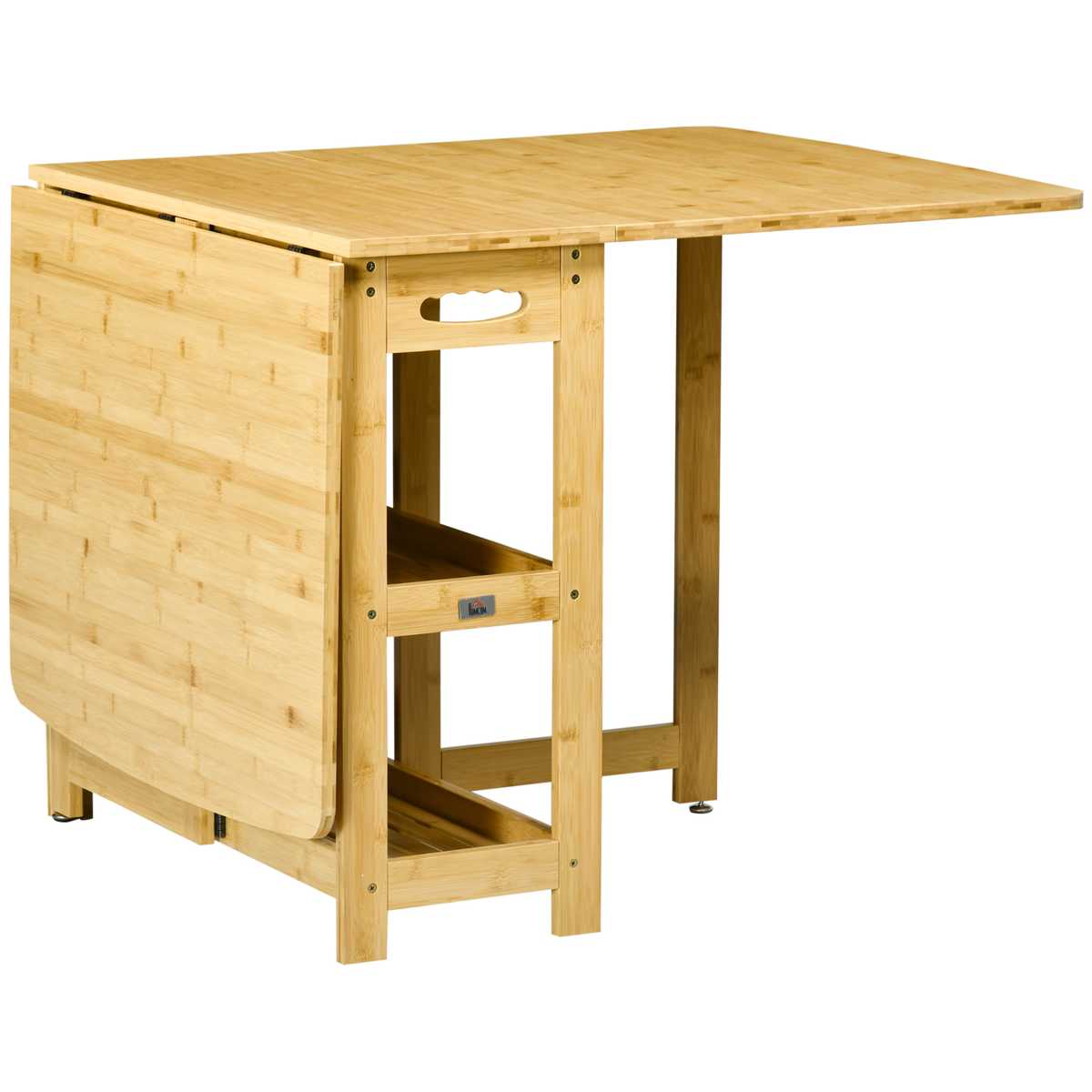 Stół jadalny Homcom 149,5x80x73,5cm, jasnobrązowy