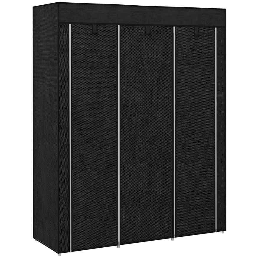 Szafa materiałowa Homcom 125x43x162,5cm., czarna
