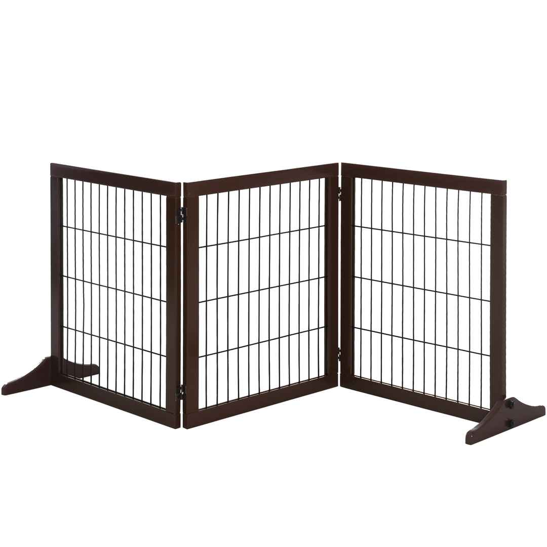 Wybieg dla psa PawHut 185x36x71cm, brązowy