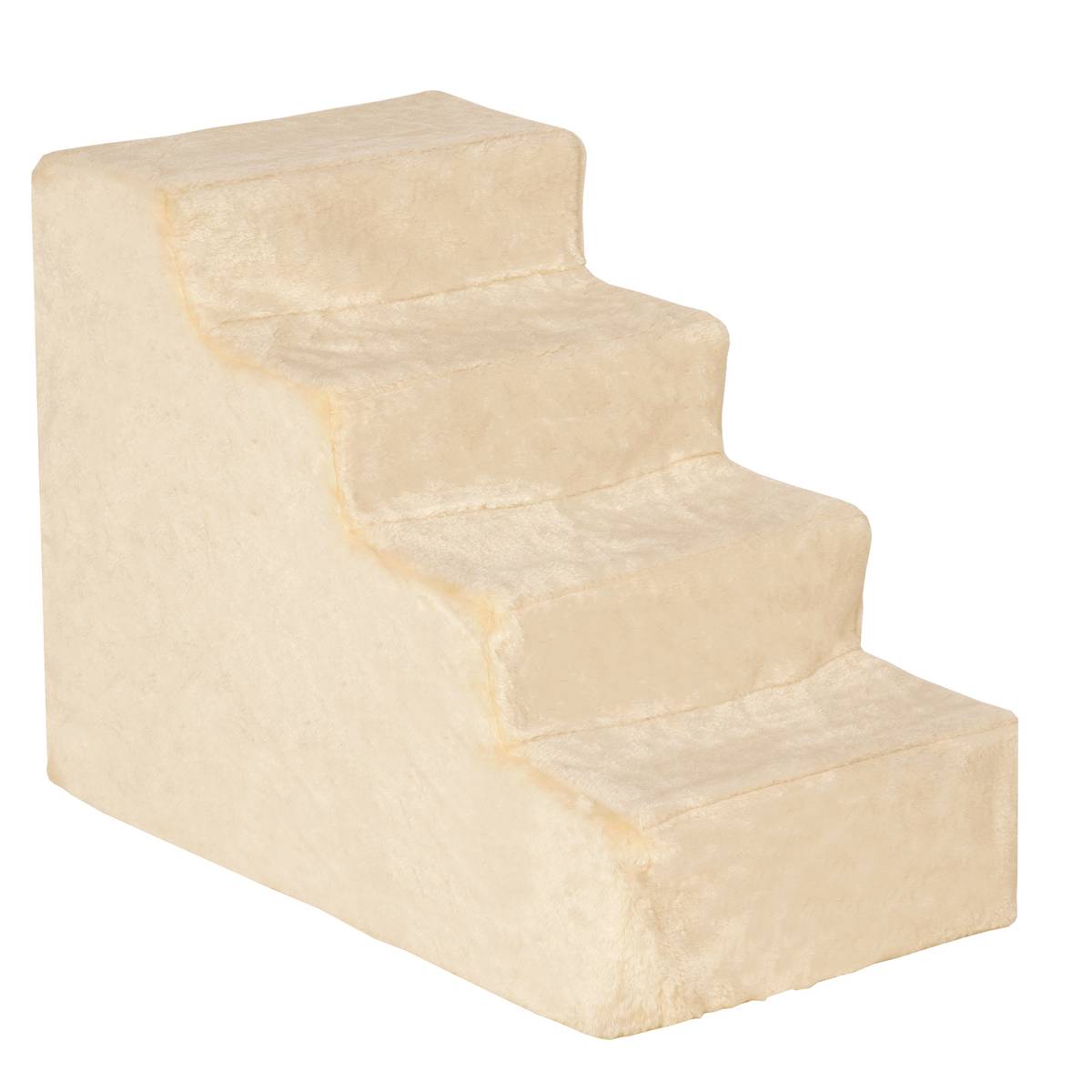 Schody dla psa PawHut 60x35x44cm., beżowe