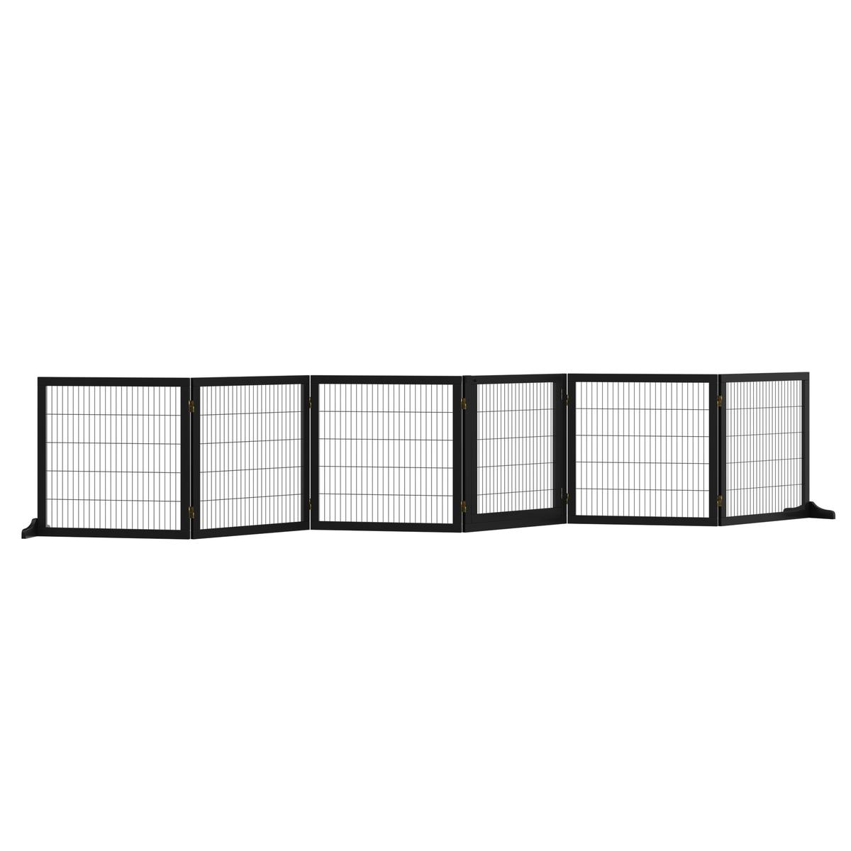 Wybieg dla psa PawHut 432x36x70cm, czarny