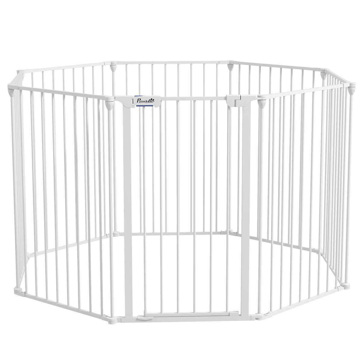 Wybieg dla psa PawHut 154x154x90cm, biały