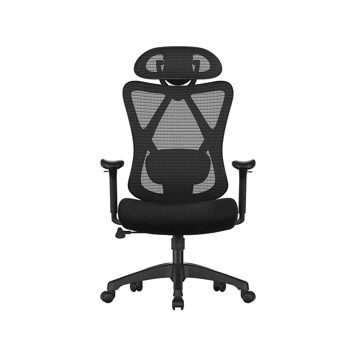 Ergonomiczny fotel biurowy OBN063B01, czarny