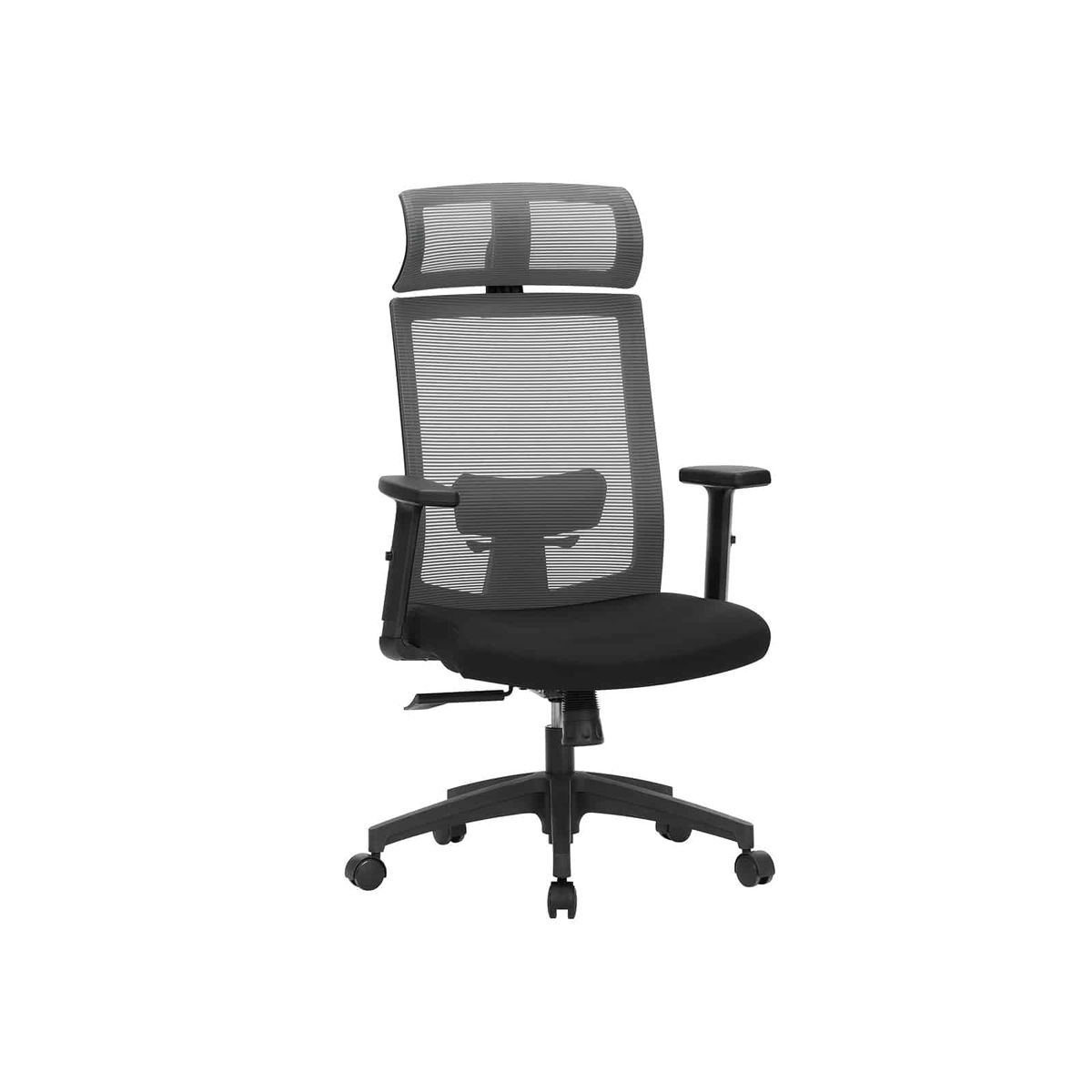 Fotel biurowy OBN55BG, szary