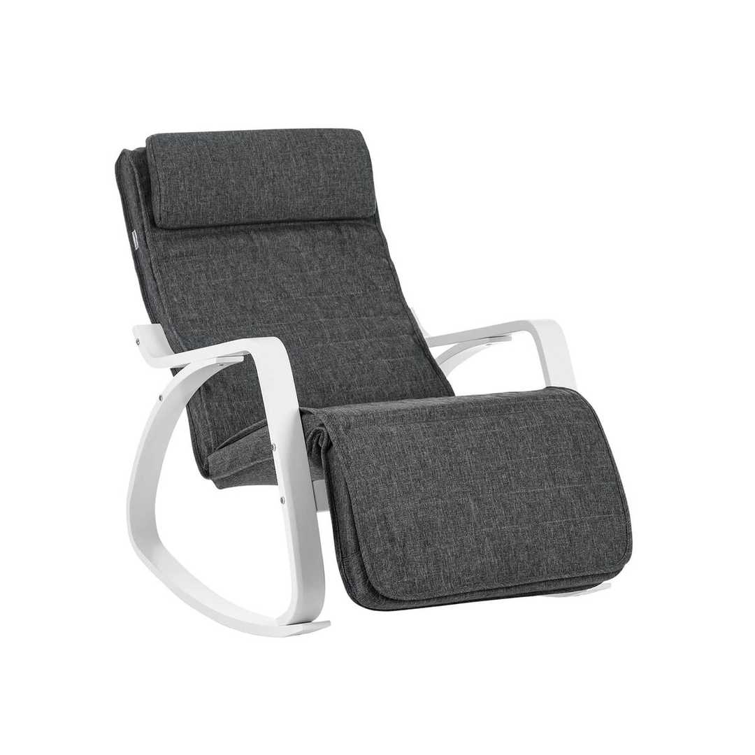 Fotel bujany LYY011G01, ciemnoszary