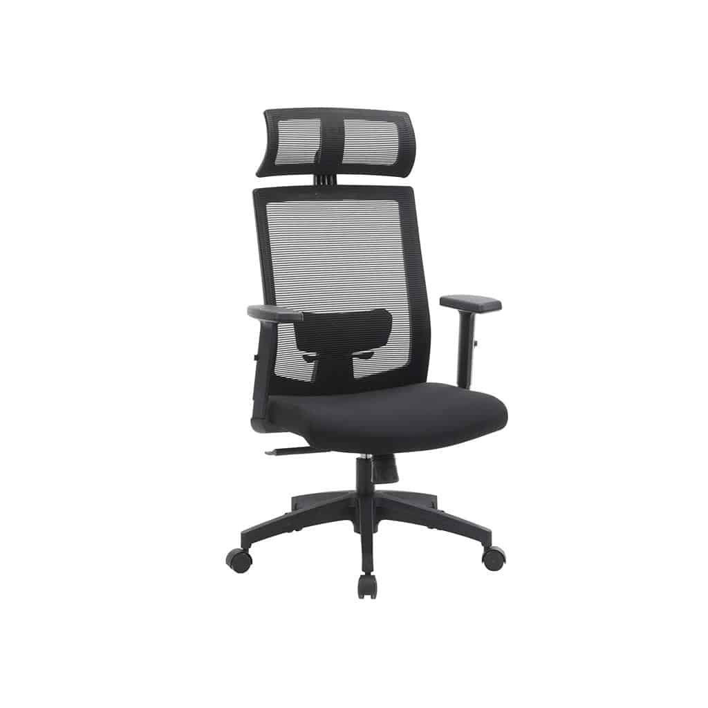 Fotel biurowy OBN55BK, czarny