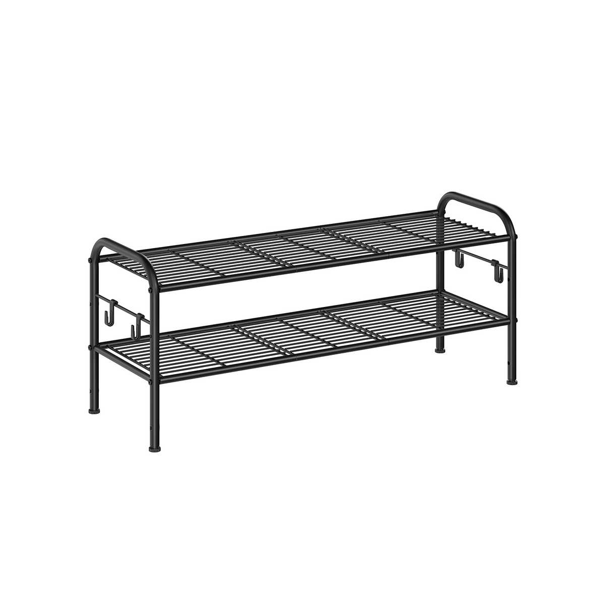 Półka na buty 28x85x35cm, czarna