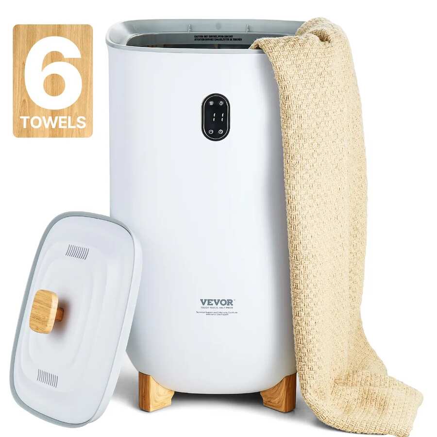 Podgrzewacz ręczników łazienkowy 35 l, automatyczny wyłącznik