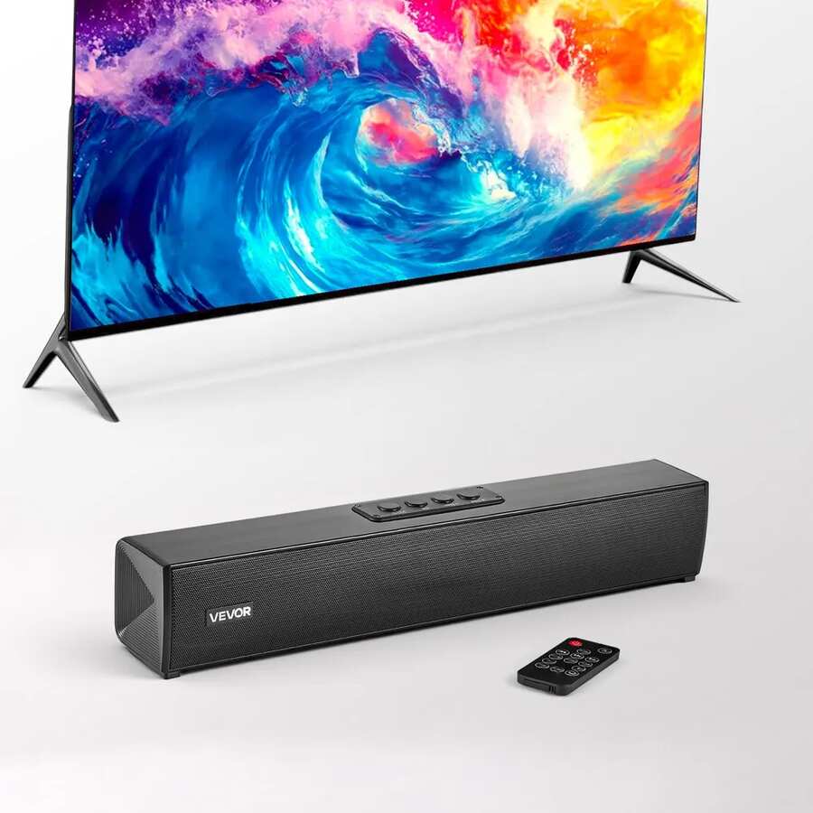 Soundbar 2.0-kanałowy, 450 mm, Bluetooth, 80 W, do TV i komputera YTSTXYX17INCJ9FDQ001V2