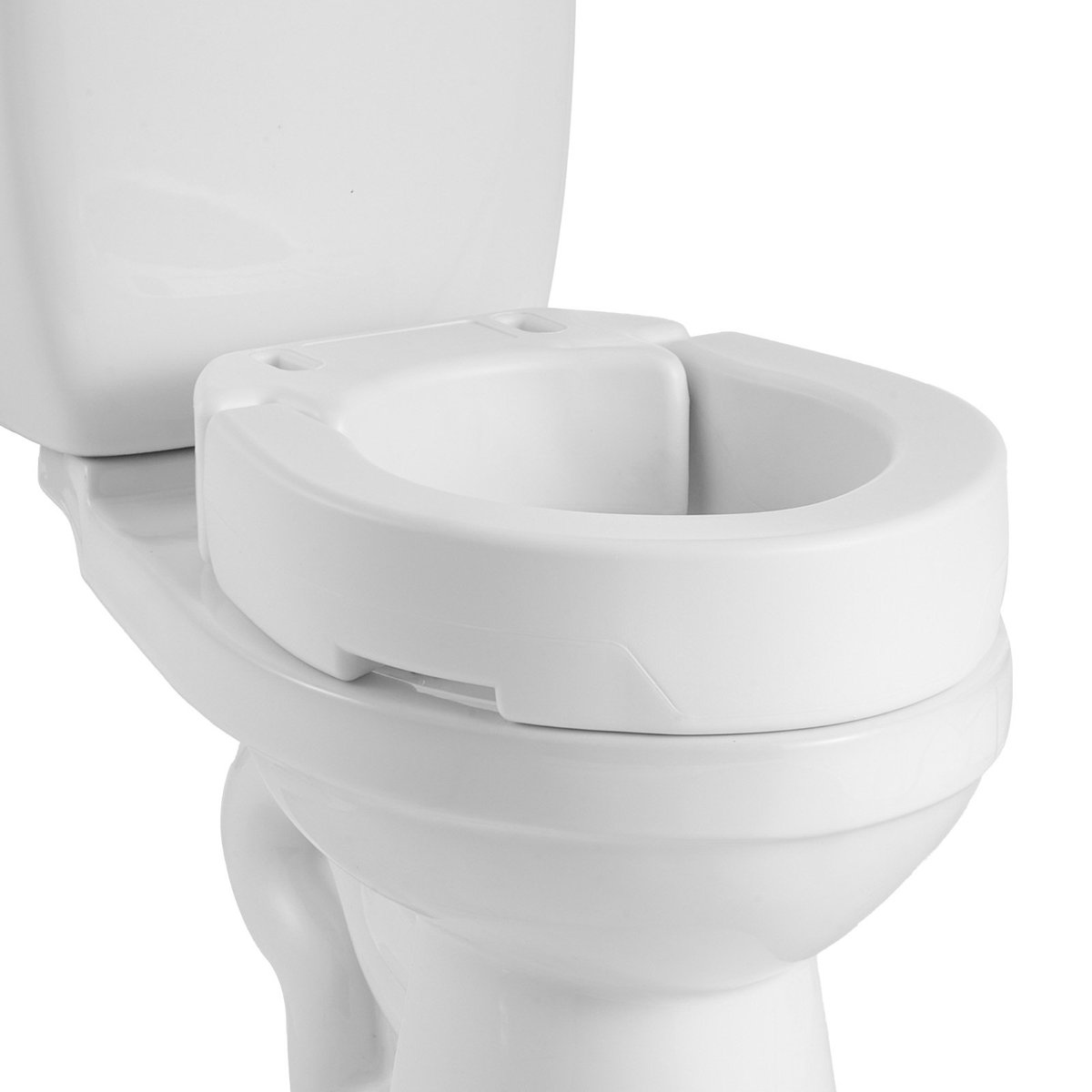 Deska sedesowa VEVOR SC7060Q-S-4, podwyższona, do toalety okrągłej, 345 × 435 × 90 mm