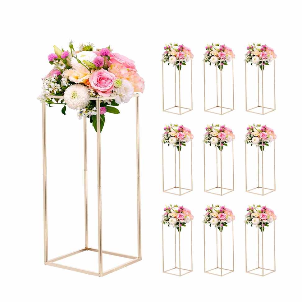 Stojaki na kwiaty VEVOR LJL-8017, 10 szt., 25 × 60 × 25 cm