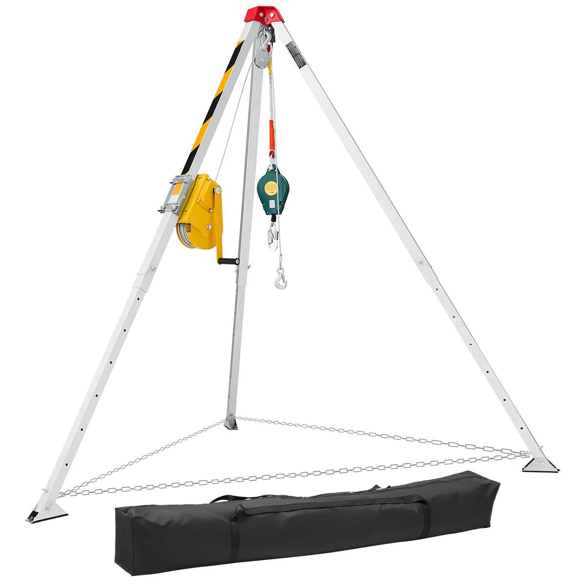 VEVOR Statyw ratunkowy JC2600985, wyciągarka 1179 kg