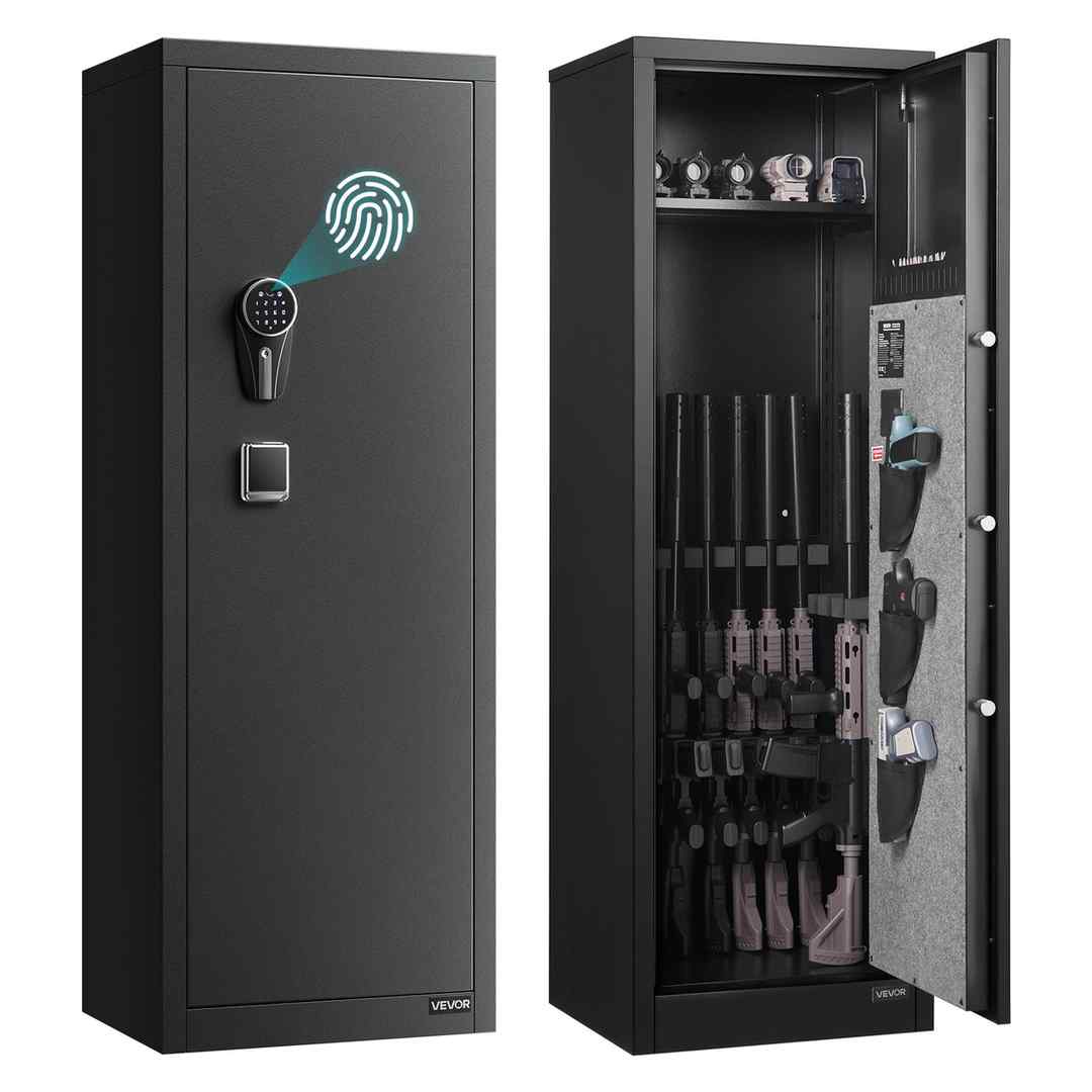 VEVOR Sejf na broń SS-201QG, 8-10 sztuk, 45 × 44 × 140 cm
