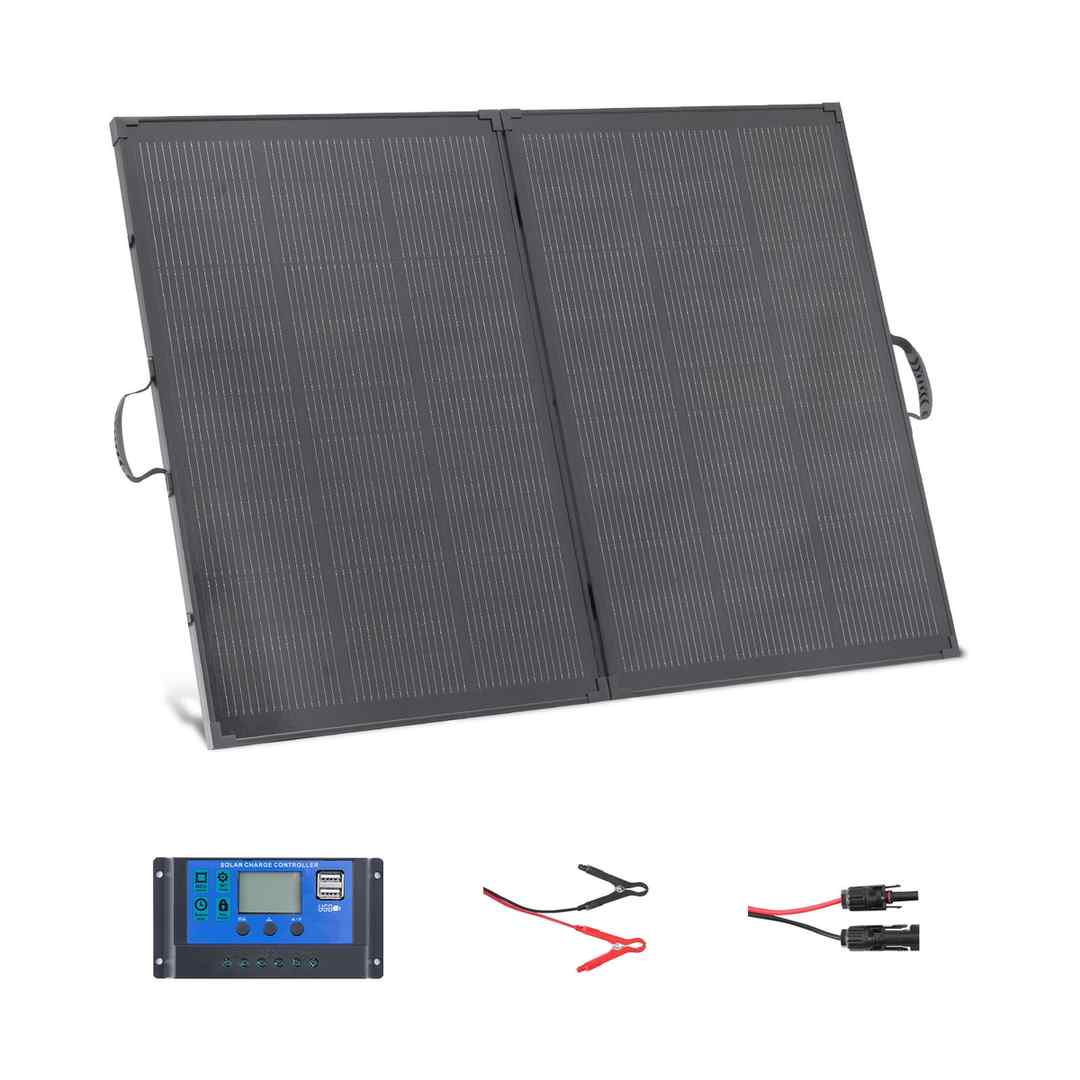 VEVOR Bateria słoneczna S200, 200 W, 119 × 90 × 3,3 cm
