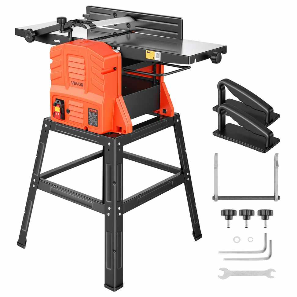 VEVOR Strugarka i wyrówniarka M1B-LS-CP2541, 2 w 1, 25,4 × 48 × 101,5 cm