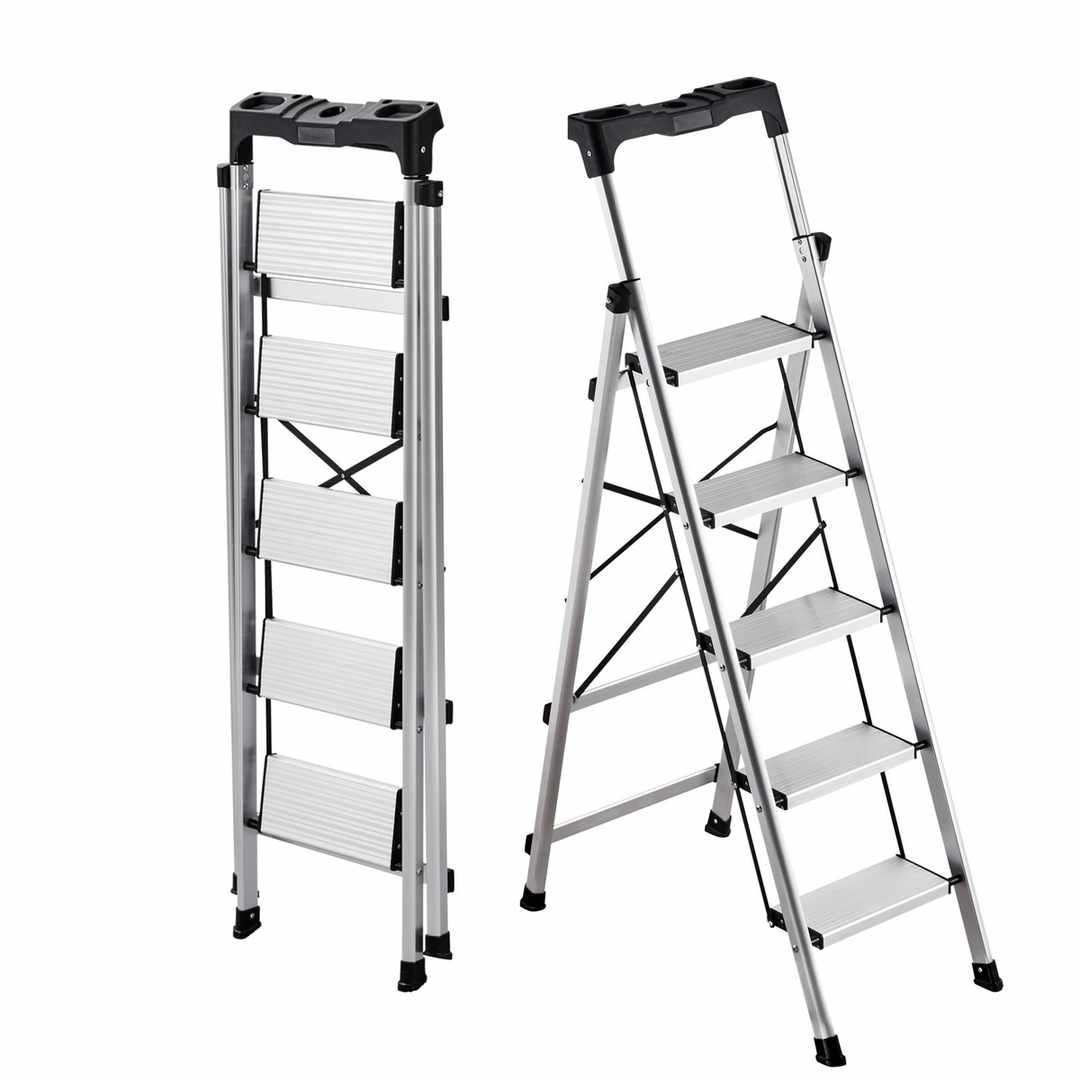 VEVOR Drabina AP-2415TA, 5 stopni, 48 × 83,5 × 149 cm