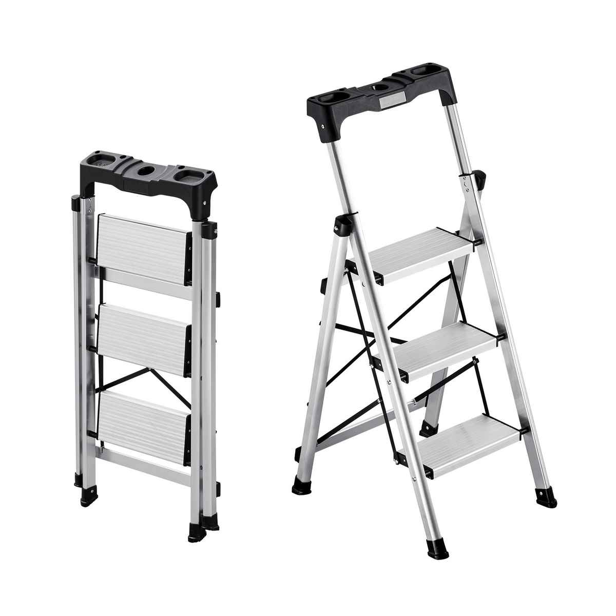 VEVOR Drabina AP-2413TA, 3 stopnie, 48 × 54 × 104 cm