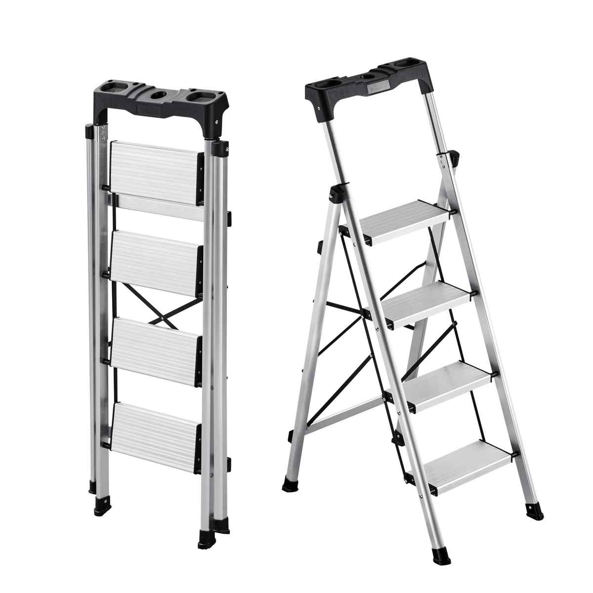 VEVOR Drabina AP-2414TA, 4 stopnie, 48 × 68 × 127 cm