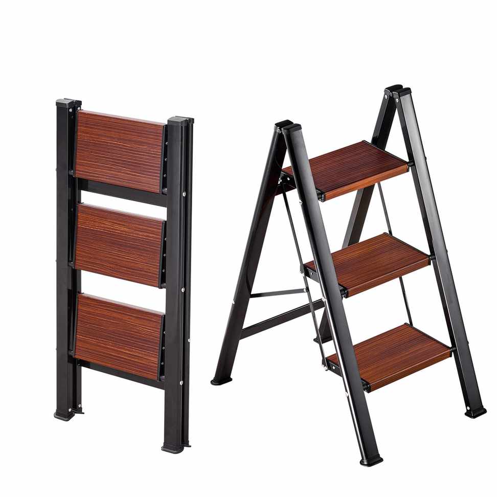 VEVOR Drabina składana 3 stopnie, 445 × 650 × 850 mm