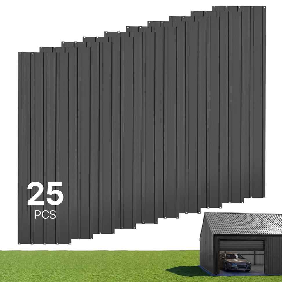VEVOR Panele dachowe 25 szt., 154 × 42,6 cm