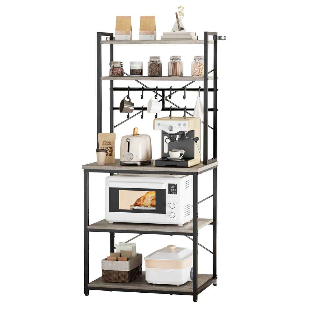 Półka kuchenna VEVOR HBJ-GW-05, 12 haczyków w kształcie litery S, 60 × 161,8 × 40 cm