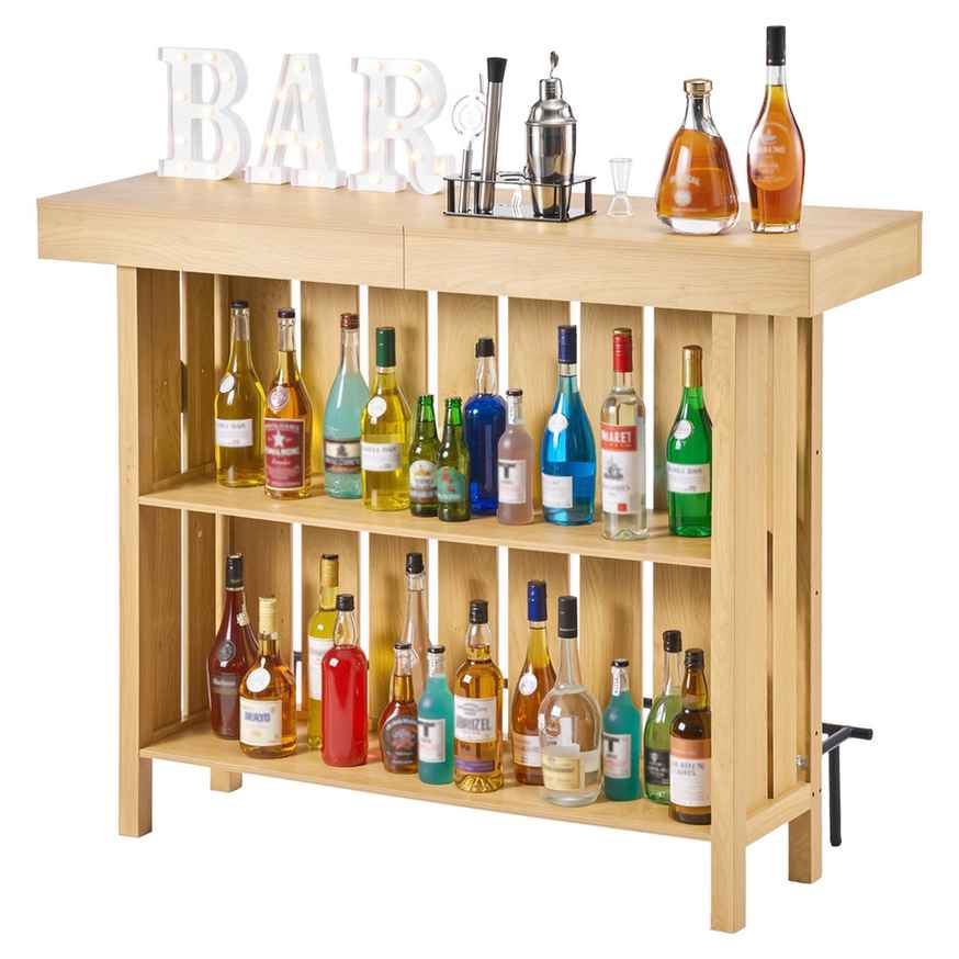 Szafka barowa VEVOR JTJB-GW-01, 3 poziomy