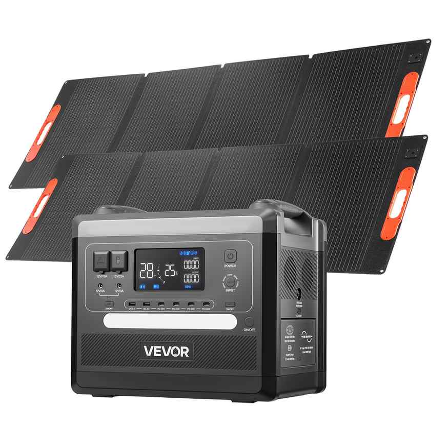 VEVOR Przenośna elektrownia 2400 W, 2160 Wh