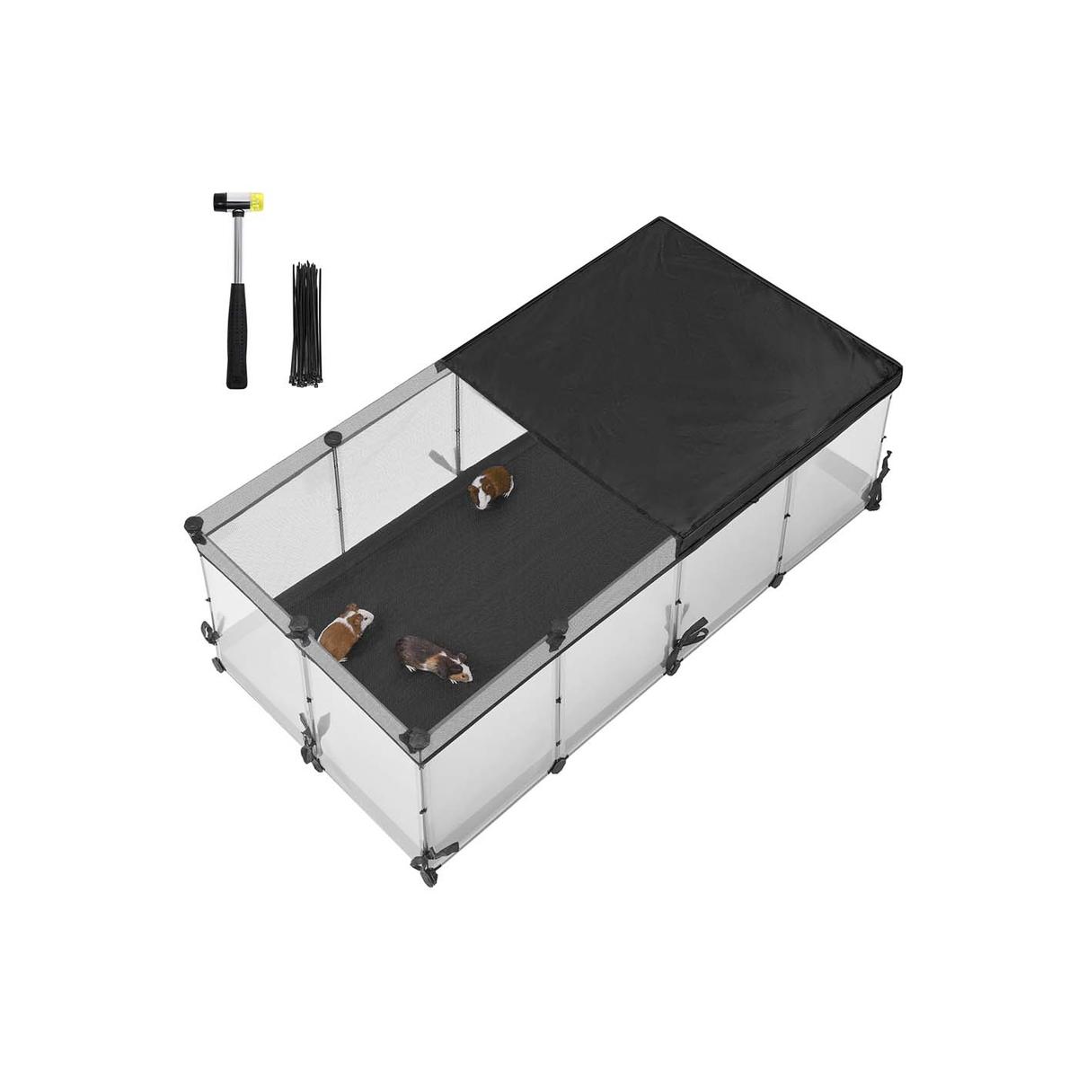 Klatka dla gryzoni SONGMICS LPC015W01, 144 × 47 × 74 cm