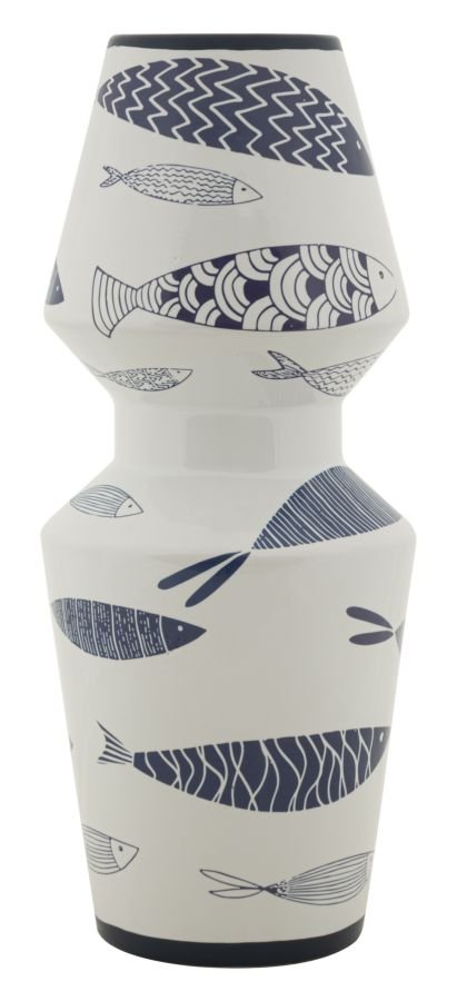 Wazon Ryba Podwójny, Ø 14 × 34 cm