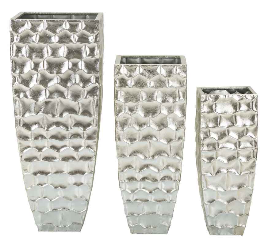 Zestaw wazonów Argy, 3 szt., Ø 38,1 × 90,8 cm, Ø 30,5 × 75,6 cm i Ø 24,5 × 62,2 cm