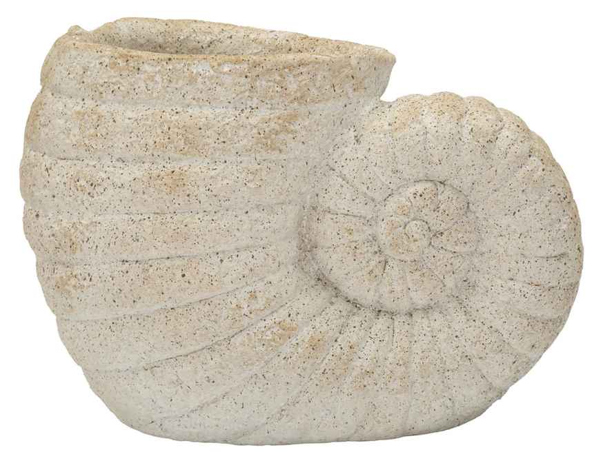 Wazon Muszla Piasek A, 33 × 23 × 19 cm