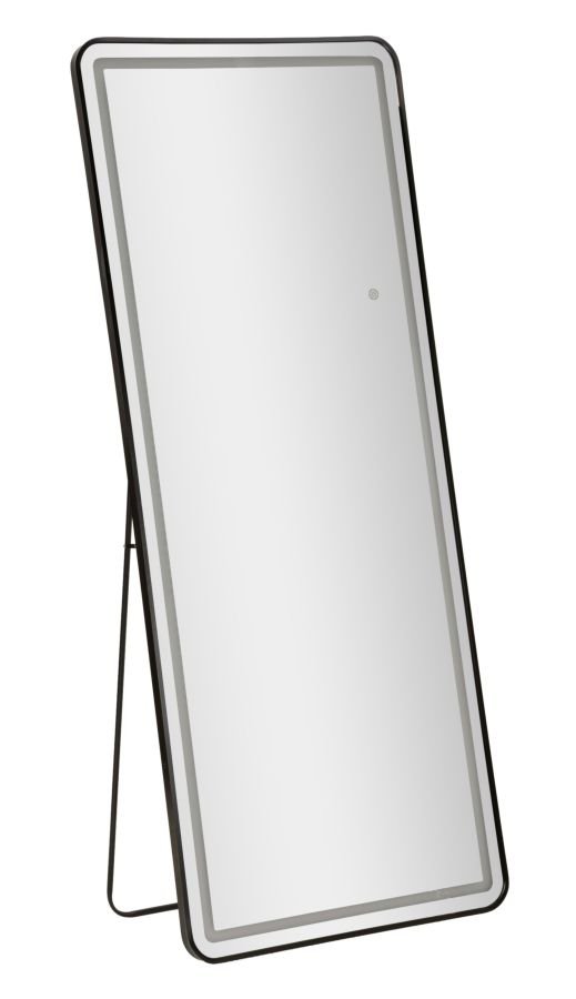 Lustro z oświetleniem LED, podłogowe i ścienne, 70 × 170 × 4 cm