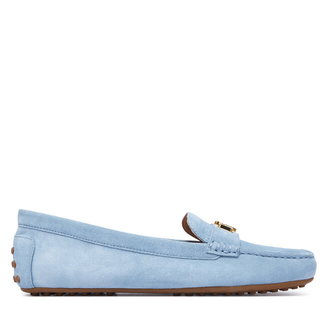 Mokasyny LAUREN RALPH LAUREN Barnsbury 802821629034 Niebieski jasny