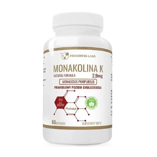 Progress Labs Monakolina K 2,9 mg, 60 kaps.