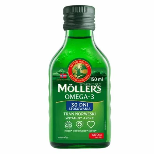 Moller's Tran Norweski naturalny aromat, 150 ml
