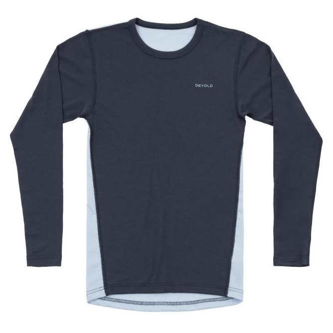 Damska koszulka Devold Multi Sport Merino 190 Shirt Wmn Rozmiar: XS / Kolor: niebieski
