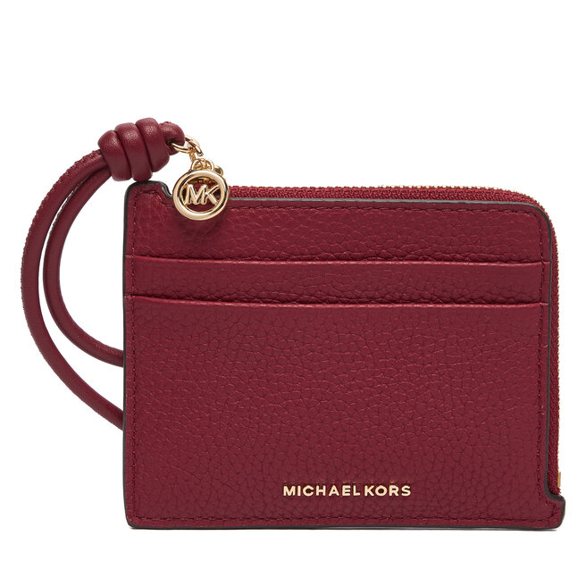 Etui na karty kredytowe MICHAEL Michael Kors 32S6GJ6W1L Czerwony