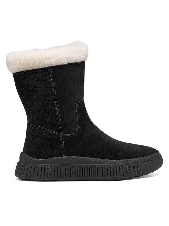 Geox Kozaki J Laquinny Girl Wpf J56NFB 00022 C9997 S Czarny
