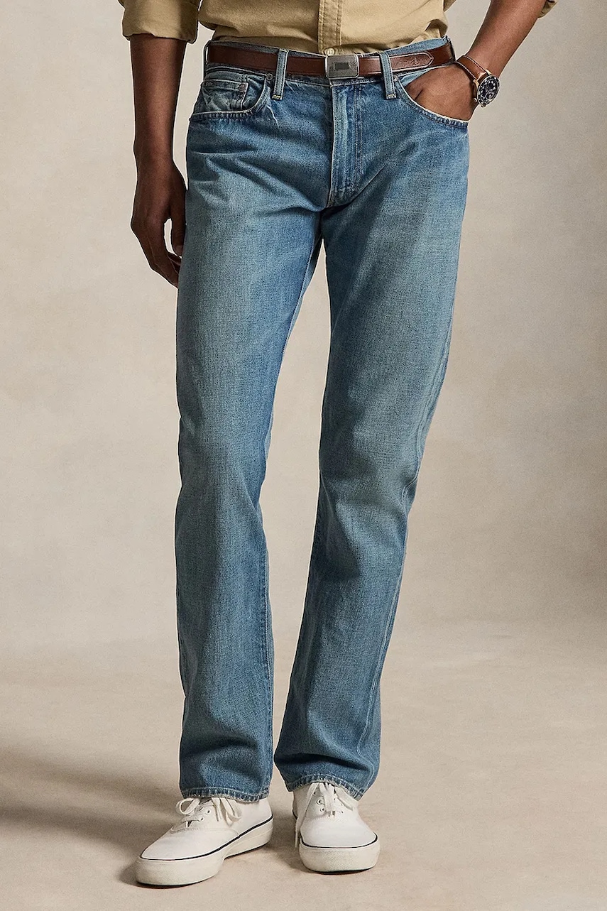 Polo Ralph Lauren spodnie straight bawełniane męskie