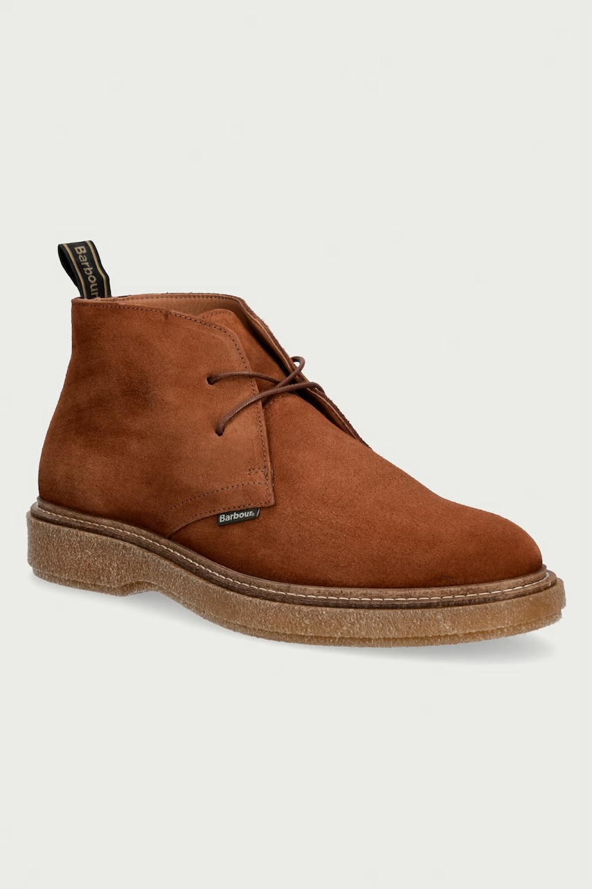 Barbour Blaine trzewiki męskie zamszowe