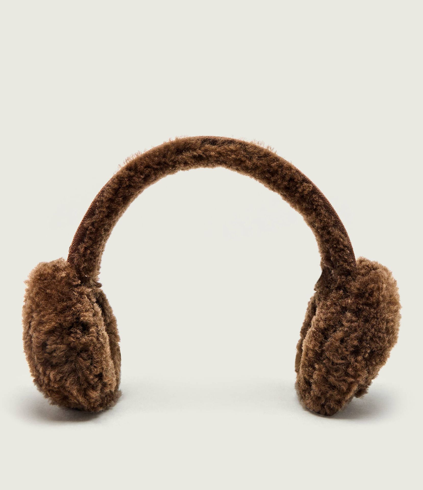 EMU Australia Wełniane nauszniki Angahook Teddy zamsz shearling